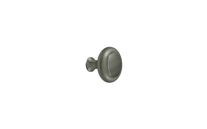 Mushroom Knob, Antique Nickel