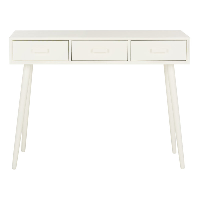 Brycon Console Table, Distressed White