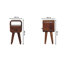 Gelsomina 20cm W Solid Wood Bedside Table-120295743