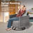 GRS Premium All-Weather Wicker 9 - Person Patio Conversation Set with Cushions-111065719-111065715