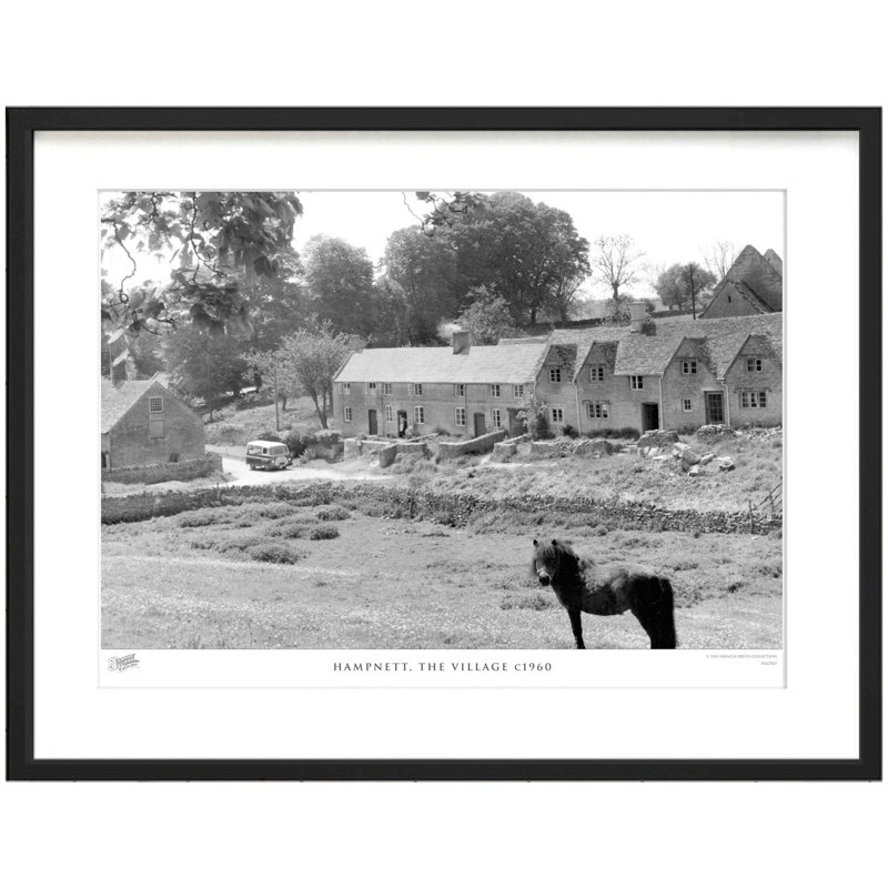 Stow-on-the-Wold, The Green C1955 by Francis Frith - Single Picture Frame Print, 45cm H x 60cm W x 2.3cm D