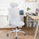 Ergonomic Office Chair, Breathable Mesh Task Chair with Flip-up Arms and Adjustable Height