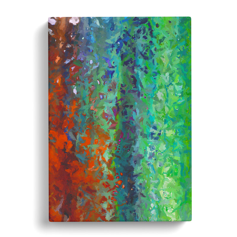 Without Proof Abstract - Wrapped Canvas Painting, 50cm H x 35cm W x 3cm D