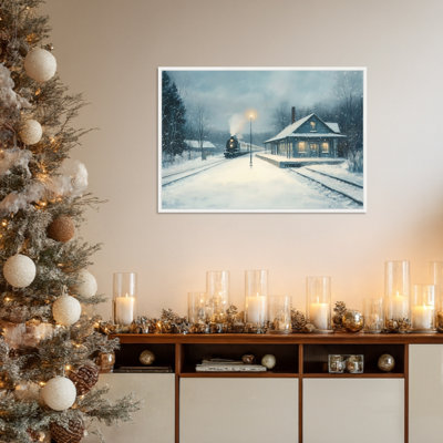 Landscape Painting POD1217 by Tradelink inhouse artist Framed Canvas Wall Art Print