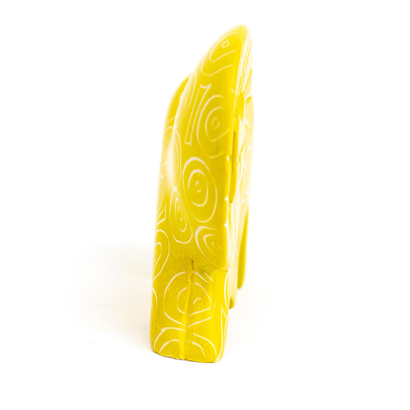 Figurine 3 pièces, Jaune