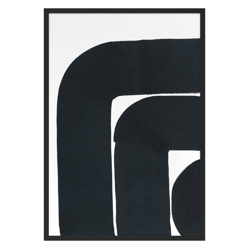«Fall 2022 Pathway 1», reproduction encadrée sur papier par Stefano Altamura, Cadre simple noir, H 26 po x l 18 po