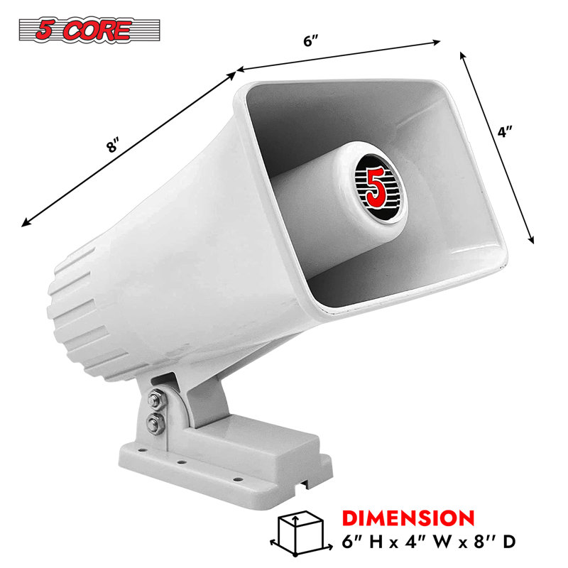 5 paires de haut-parleurs de sonorisation et de sonorisation 200W 200W
