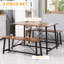 Ensemble repas pour quatre personnes
