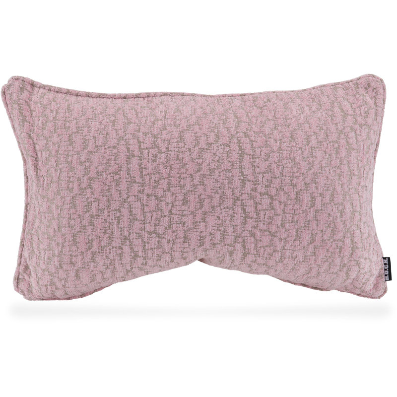 Frozen Love Rectangular Cushion, 30 x 50cm, Orange/Grey