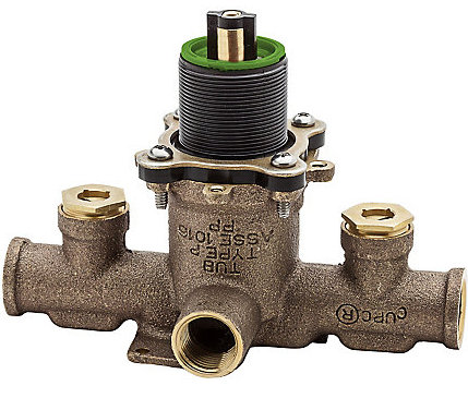 Valve d’ébauche de baignoire et douche 0x8 series