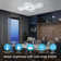 Canace 3-Light RectangleLED Flush Mount Ceiling Light