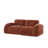 Aggie Velvet Upholstered 2-Seater Sectional Sofa with Tufted Cushions-821162336-820545519