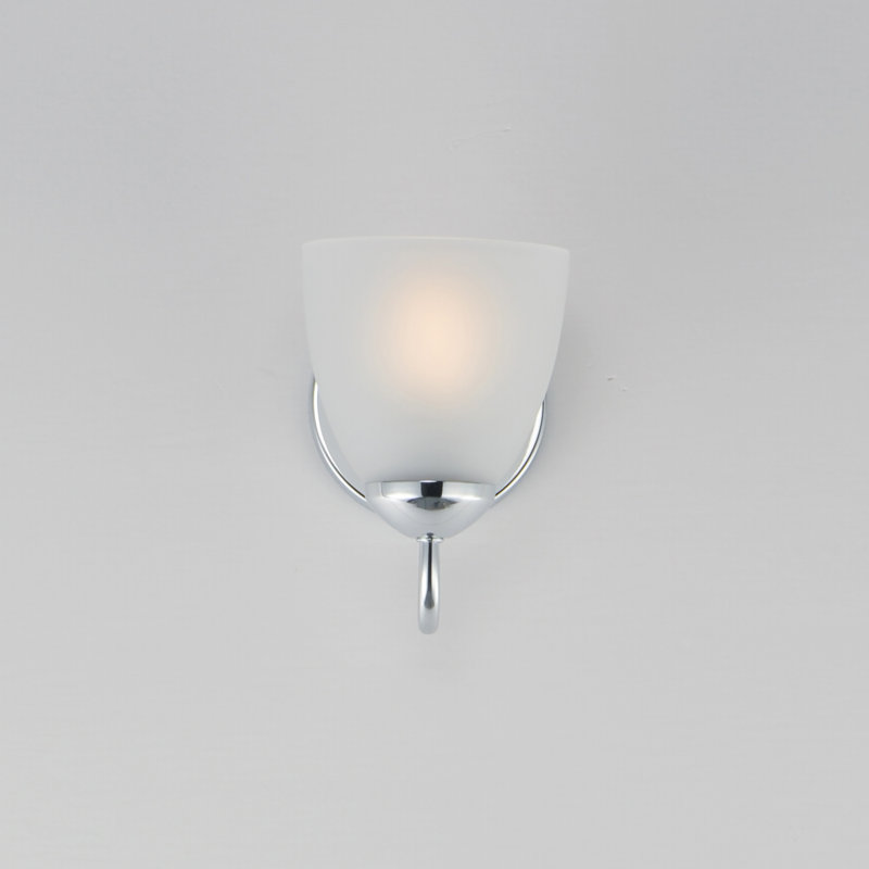 Applique murale Noles, Chrome poli