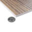 Carreau de mur en céramique aspect bois cannelé 15-3 / 4 "x 47-1 / 4" Larchwood
