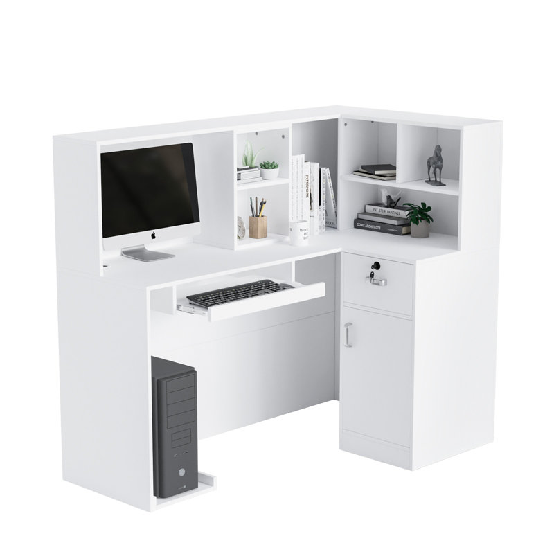 Bureau de réception Dubin, Blanc