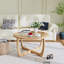 Table basse ronde en rotin Kenmure