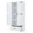 Tall Bathroom Storage Cabinet, Cabinet With Two Doors And One Drawer, Adjustable Shelf