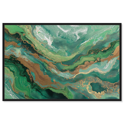 «Gateed Agate I», reproduction d'art sur toile par Art Remedy