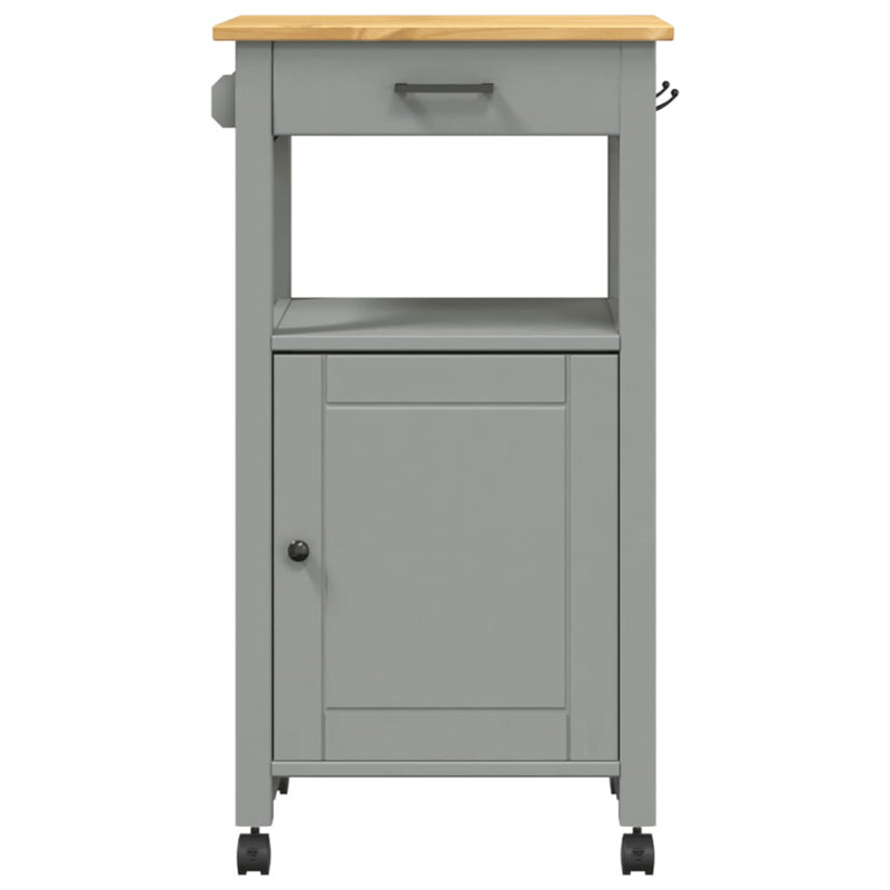Kitchen Serving Cart, Grey