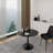 Shrivastava Mid Century Modern Dining Table/Coffee Table with Round Top & Pedestal Base, Functional Table for Kitchen, Dining & Living Room, Perfect for Breakfast Nooks & Kitchens-1956970002-1956970003