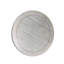 Table de bout ronde transitionnelle, table d'appoint de salon en bois, gris