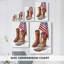 Bottes de cowboy I -Galerie enveloppée Cavas-1118139170