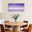 Scénario et paysages urbains mauve dégradé avec motif à pois-1395648383