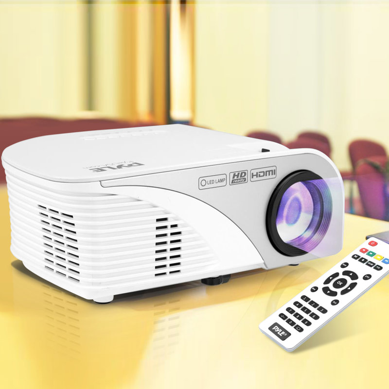 Pyle 1200 Lumens Portable Projector