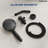 High Pressure Handheld Shower Head with 59" Hose and Shower Arm-113300682