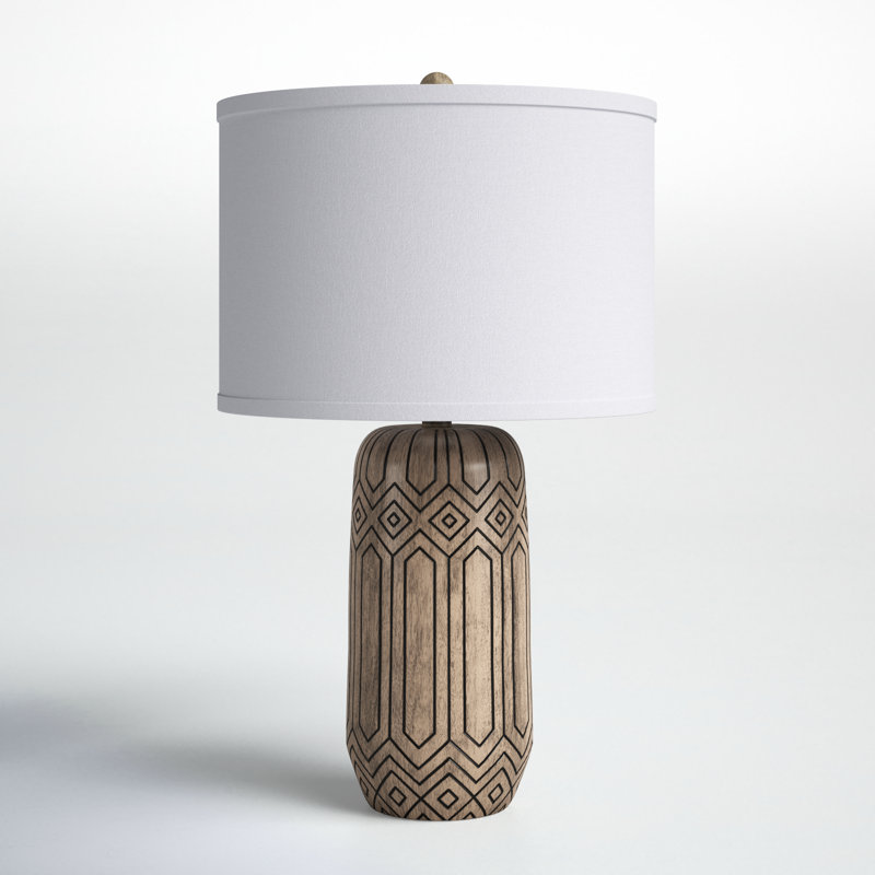 Lebel Resin Table Lamp