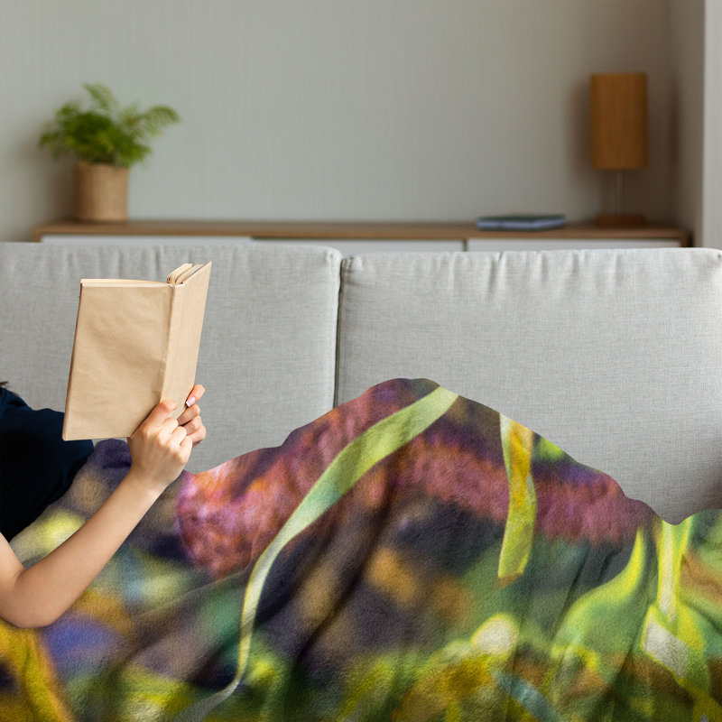 Hand Woven Throw Blanket, 60" x 80"