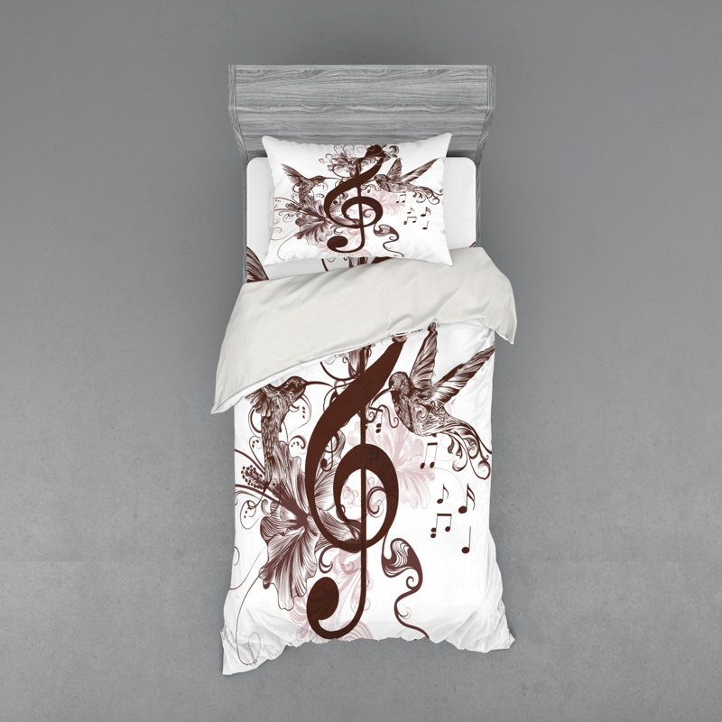 Farmhouse / Country Polyester Duvet Cover, Twin Duvet Cover + 2 Additional Pieces