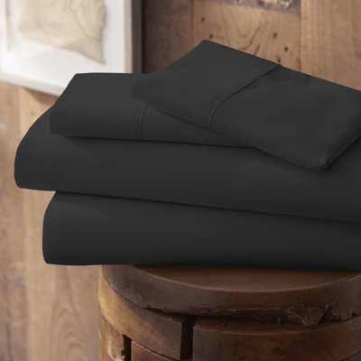 Ensemble de draps en microfibre Sateen