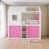 Pink/White selected