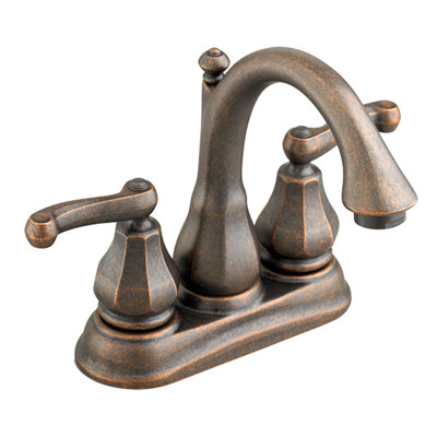 Dazzle Centerset Bathroom Faucet with Drain Assembly