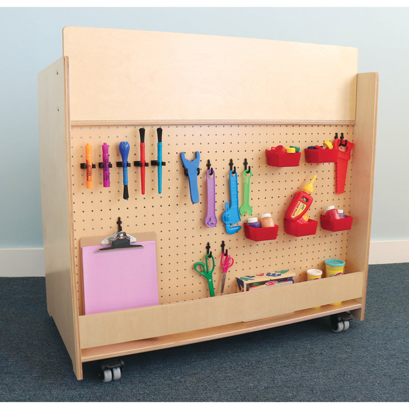 6 Compartment Manufactured Wood Cubby