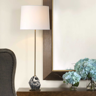 Lampe en marbre Uttermost Rowland Panda