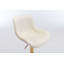Tabouret de bar chromé à hauteur réglable avec repose-pieds chromé et base pivotante, ensemble de 2-266226837