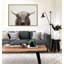 «Hey Dude Highland Cow Color» par The Creative Bunch Studio, reproduction d'art sur toile encadrée-2043256345-2121462491