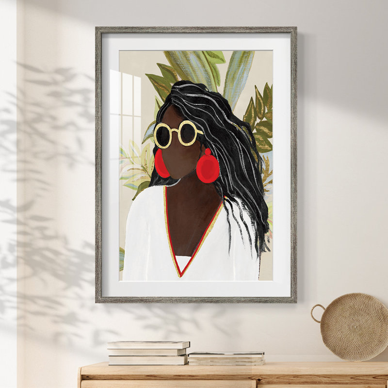 All That Beauty II - impression encadrée, Vieilli, H 19,5 po x l 16,5 po