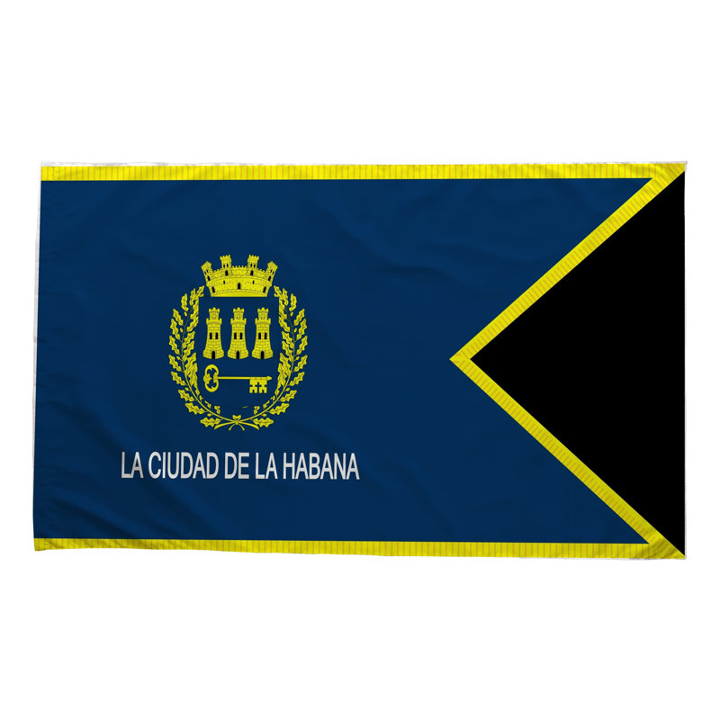 Drapeau de la ville de La Havane — Drapeau d'extérieur, H 36 po x l 60 po