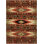 Bowes Wool Southwestern Area Rug in Red