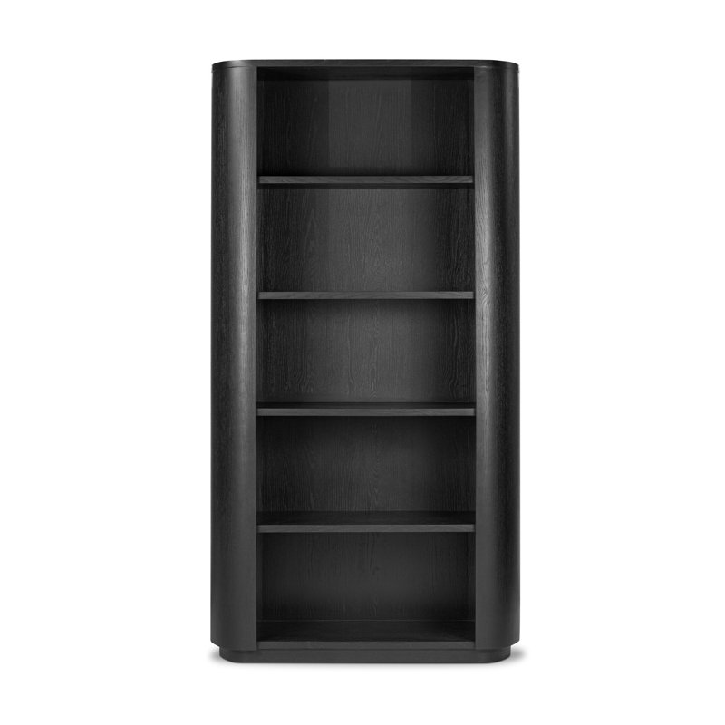 Pilar Bookcase, Charcoal Oak