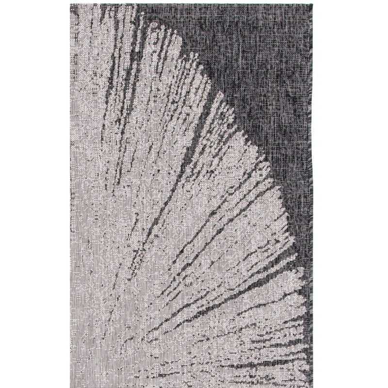 Tapis intérieur / extérieur abstrait Damine Performance, Rectangle 8 pi x 10 pi