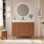 Meuble-lavabo autoportant moderne de 36 po avec plateau en pierre frittée, lavabo en céramique et rangement intelligent-1537345491