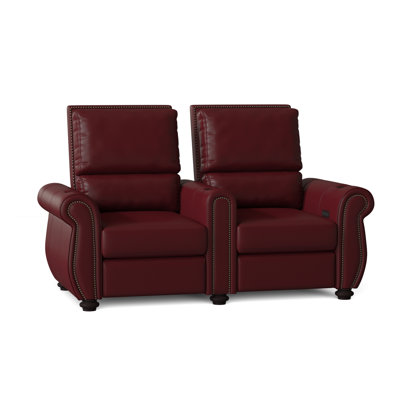 Stallion HR Series Upholstered Power Reclining Home Theater Seating with Cup Holder