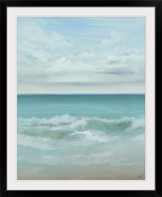 «May Marine» par KC Haxton, reproduction d'art Mayo, H 30 po x l 24 po, Toile