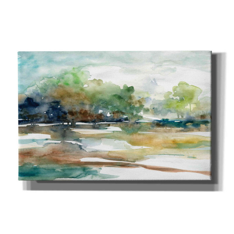 Red Barrel Studio® «Tree Line 1» par Jadei, H 12 po x l 18 po x P 0,75 po