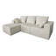 Lit d'angle beige avec toucher doux, tissu d'usure et combinaisons multiples pour un canapé pratique à domicile-973413758-973413752