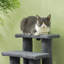 Basilton Multi-Level 4 Tier Pet Stairs Dog Cat Climber Sleeper Cat Scratch Post-92615654